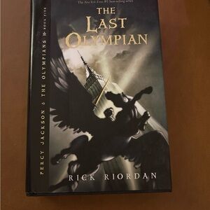 The Last Olympian Hardcover Book Rick Riordan